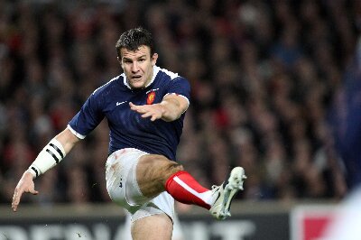 France international Damien Traille in action
