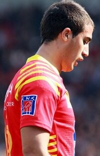 Perpignan full-back Jérôme Porical