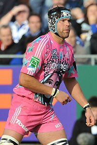 Stade Francais and England lock Tom Palmer
